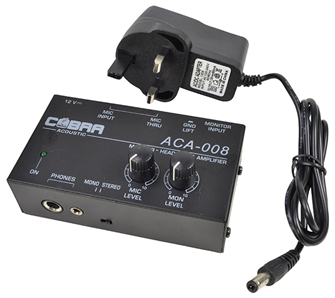 Ultra Compact Monitor Headphone Amplifier 